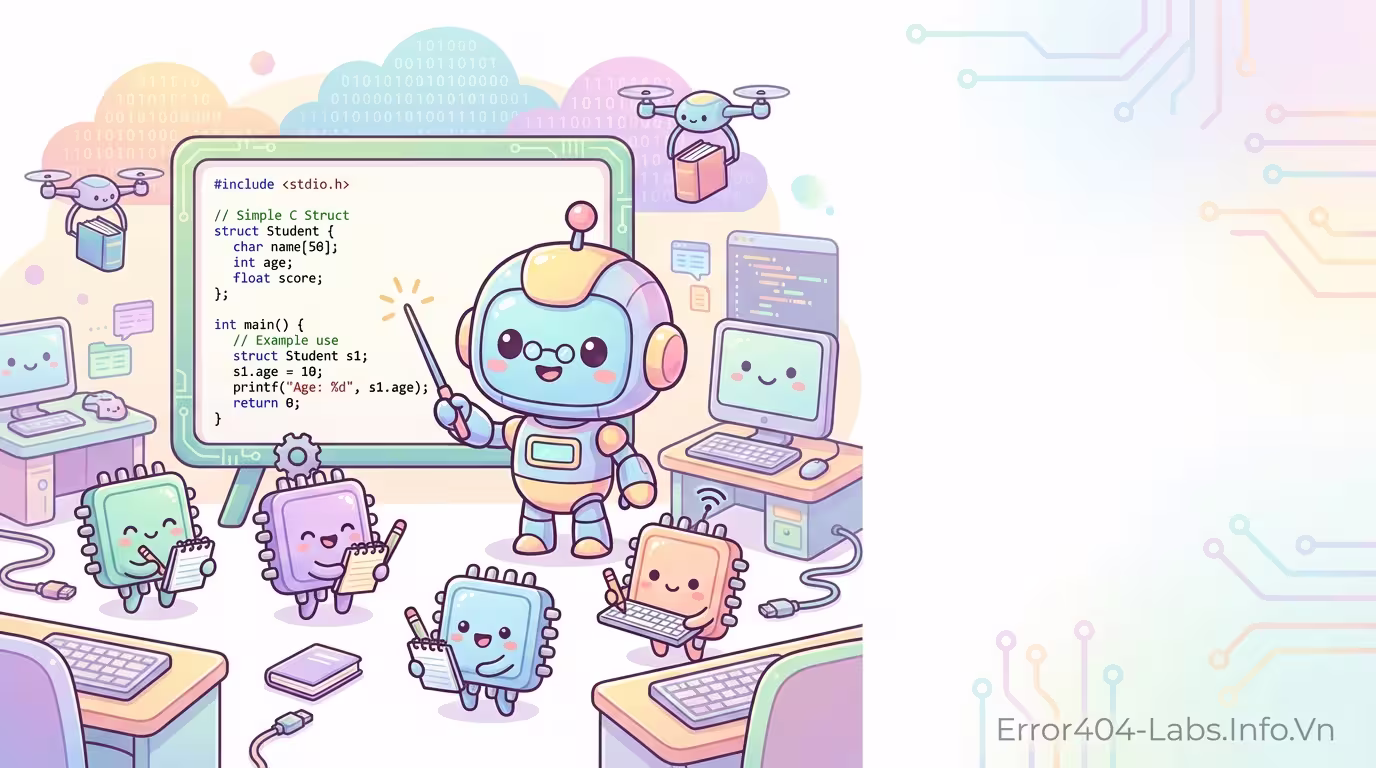 struct trong C (Input / Output chuẩn)