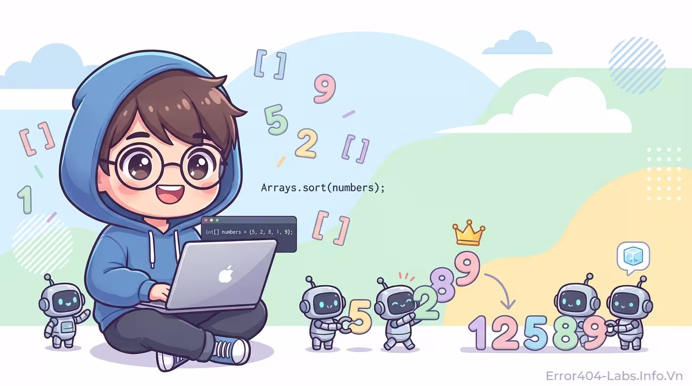 Xử lý mảng trong Java: Từ ý tưởng đến hoàn chỉnh