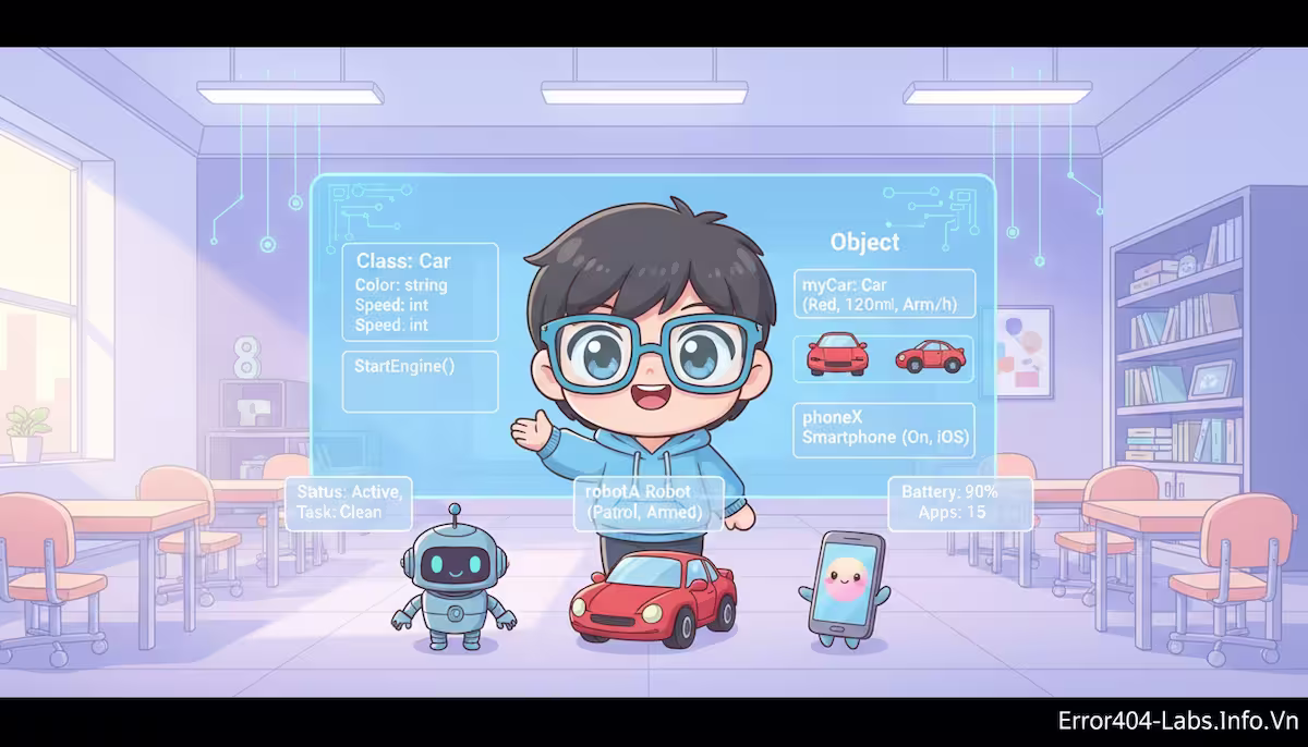 🚀 ĐỐI TƯỢNG & LỚP TRONG C#